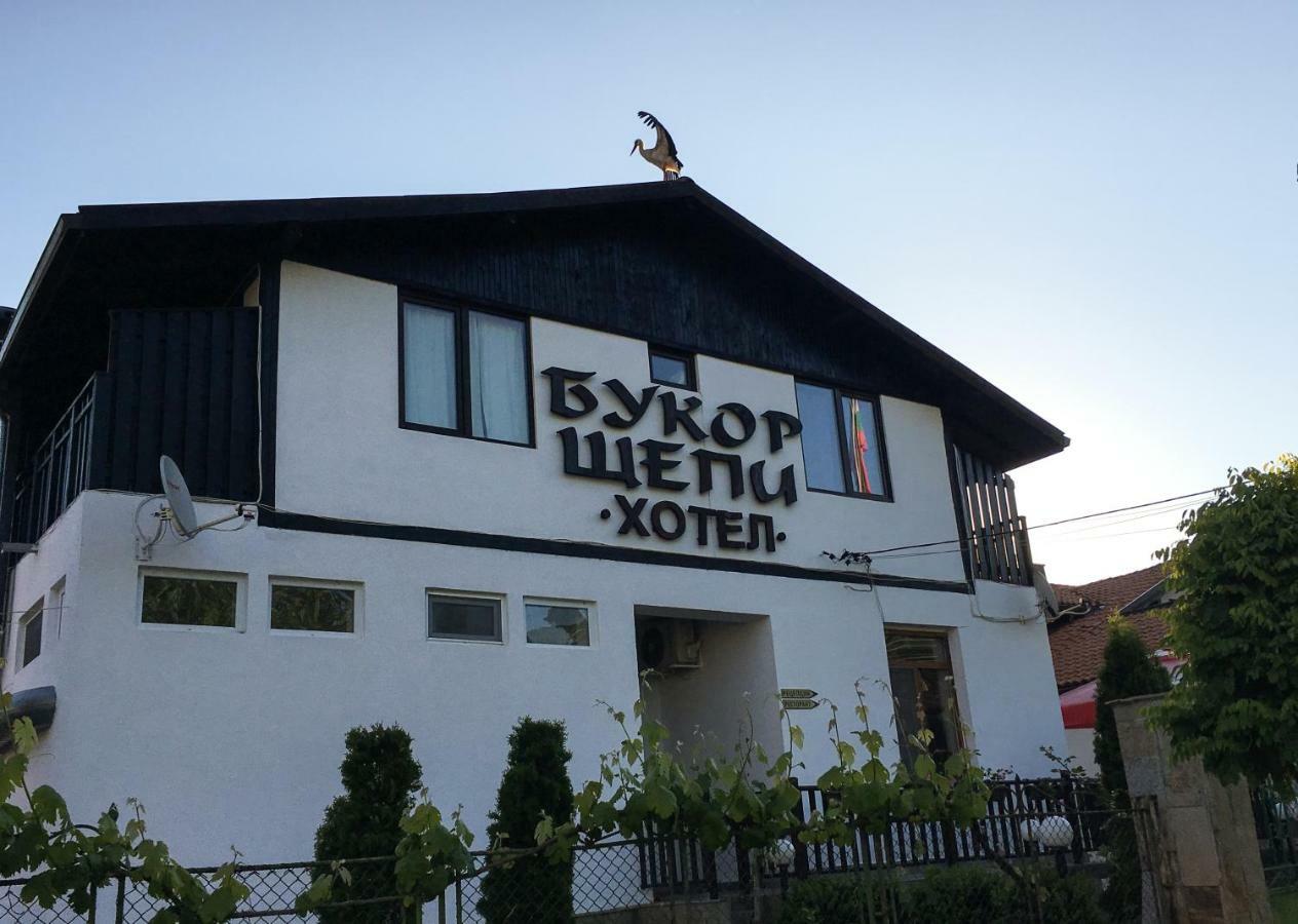 Guest House Bukor Shtepi Mandrica Exteriör bild